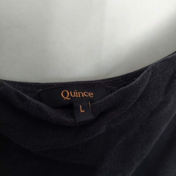 Quince Tencel Jersey Wide Leg Jumpsuit Size L. - Picture 2 of 6